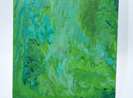 Crazy Green Painting