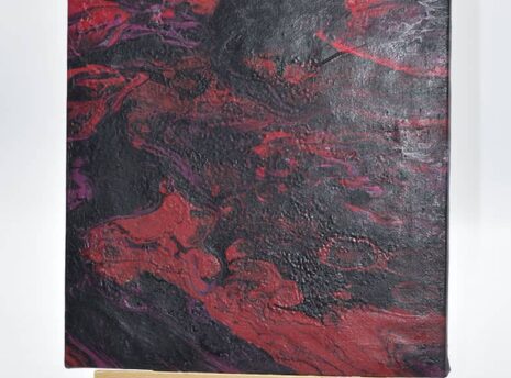 Fire at Midnight Painting