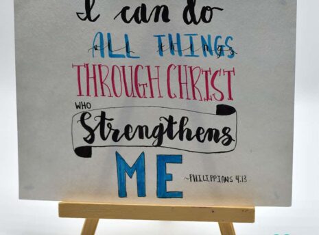 I can do all things
