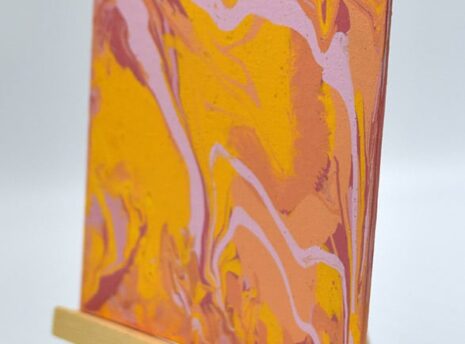 Orange Sorbet Painting