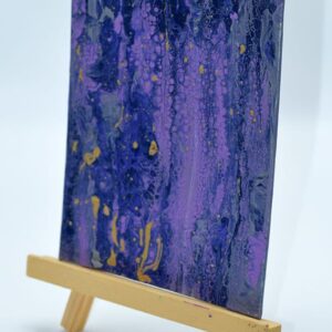 Purple Galaxy Painting