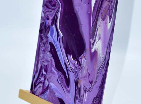 Grape Explosion Painting by Katherine's Crafts