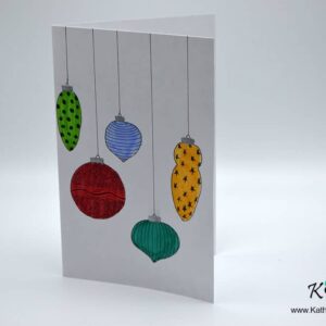 Christmas Ornaments Card