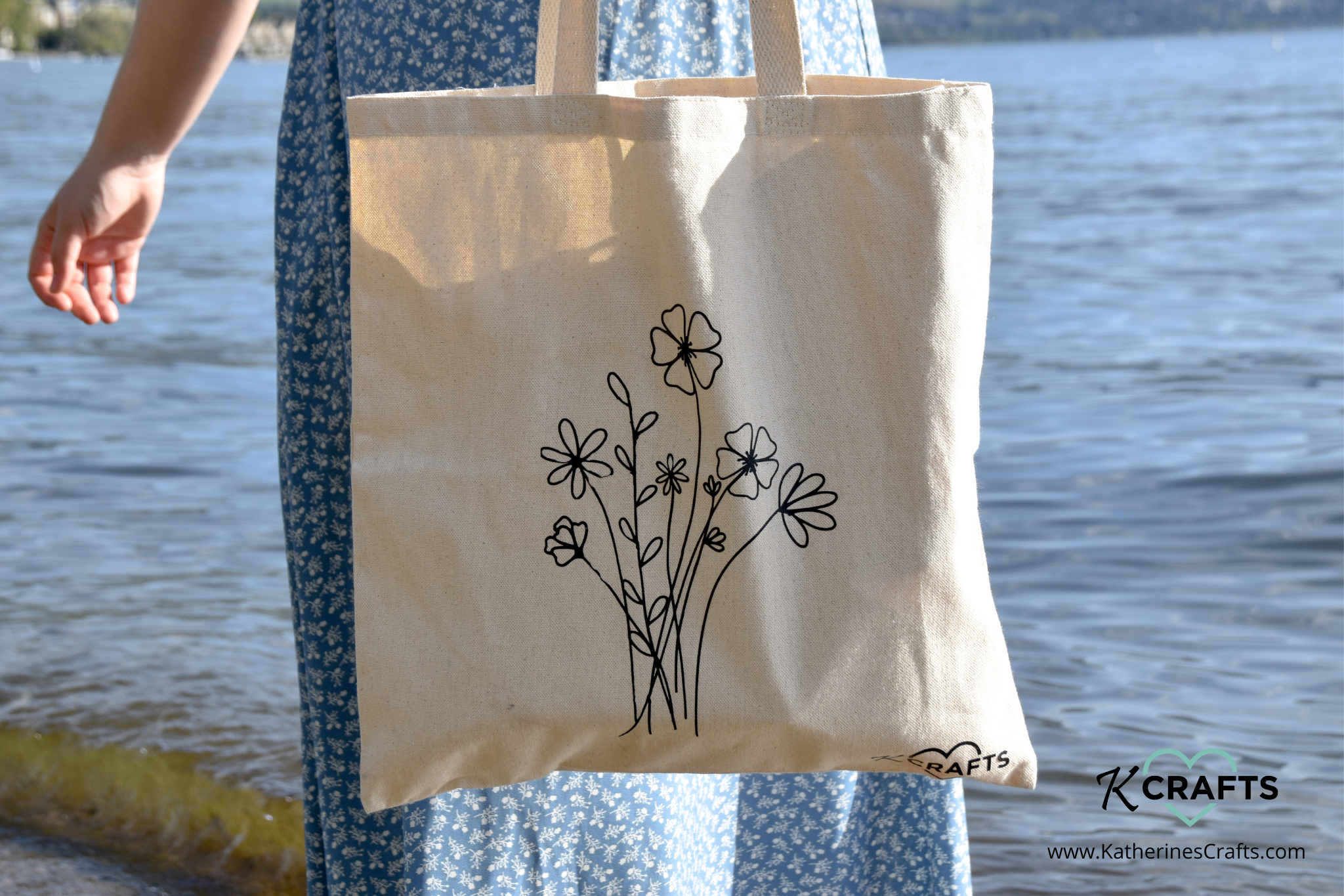 Flower Bouquet Tote Bag